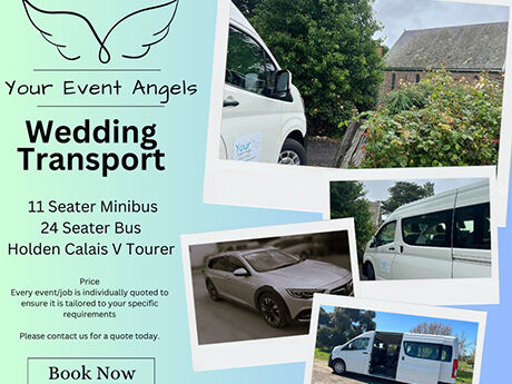 Wedding Transport - Your Event Angels Ballarat